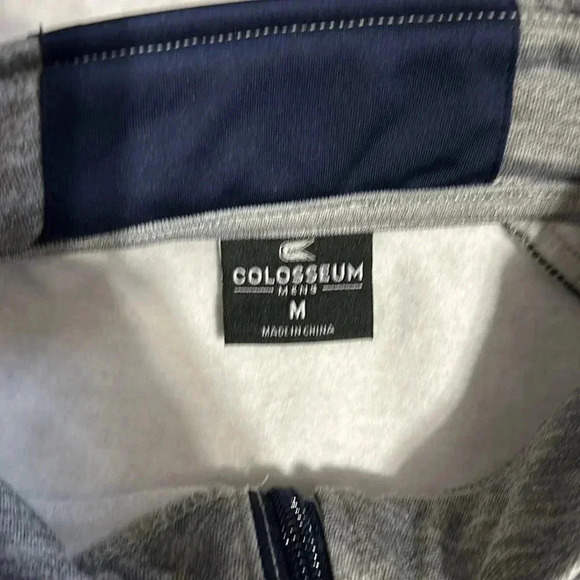 Michigan Wolverines Colosseum 1/4 zip pullover Medium - Picture 4 of 6